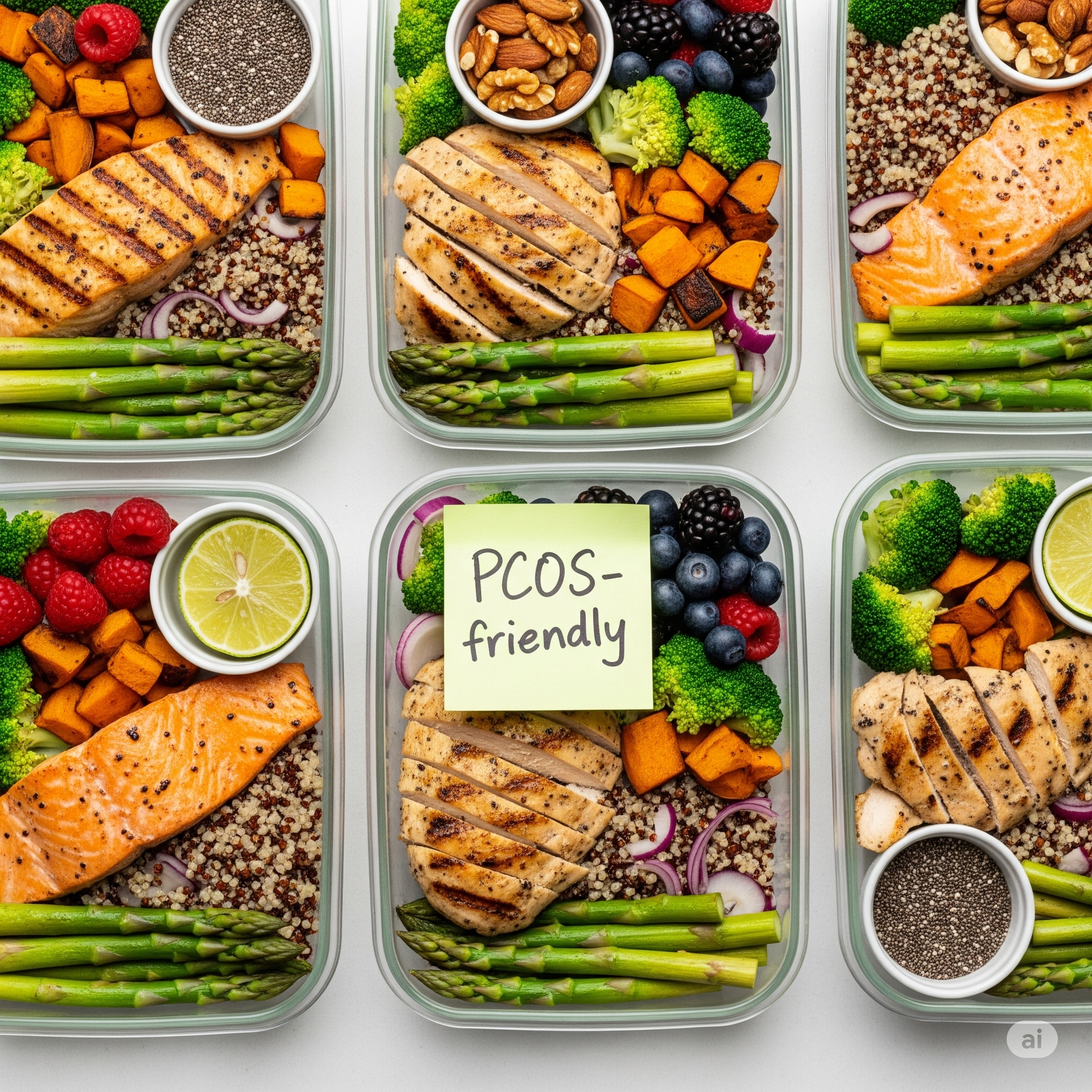PCOS-Friendly Meal Prep Ideas for Busy Women